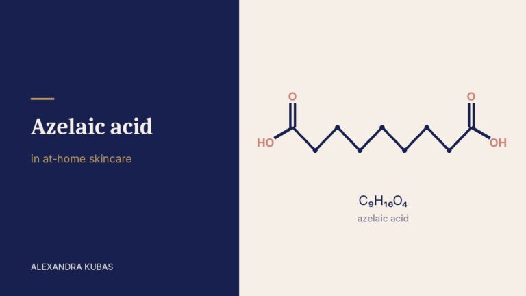 Azelaic acid - structural formula of the molecule