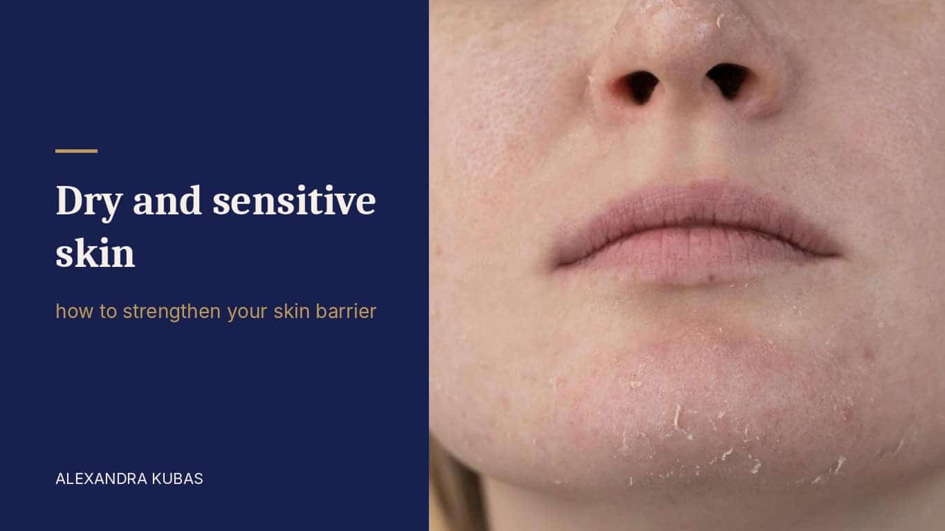 Dry and sensitive skin - flaking skin around the mouth