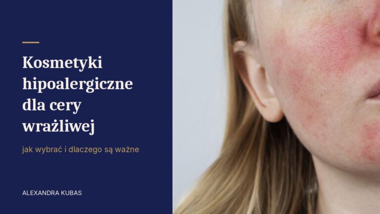 Skóra wrażliwa - zaczerwienienie na policzku