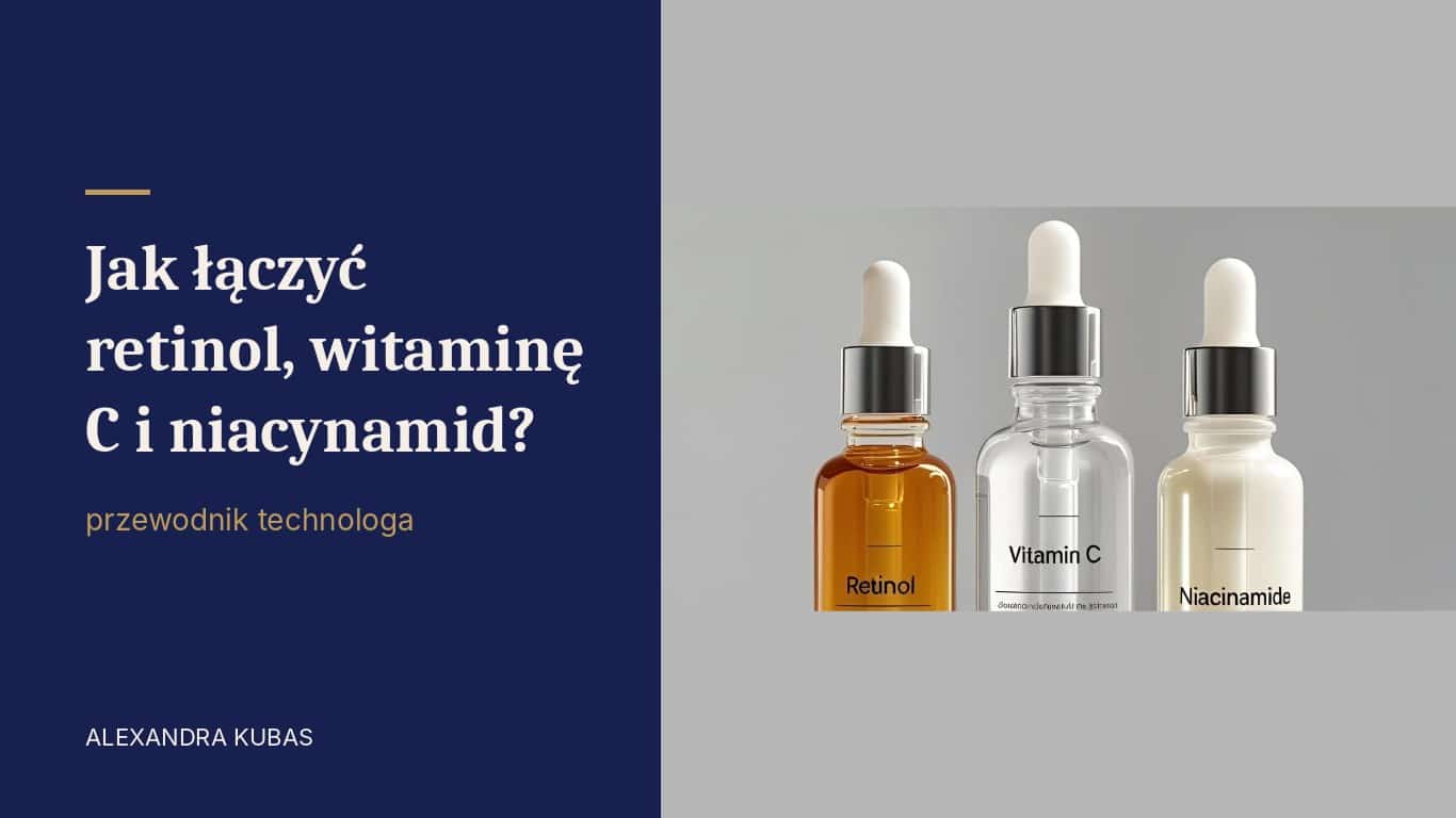 Serum z retinolem, witaminą C i niacynamidem